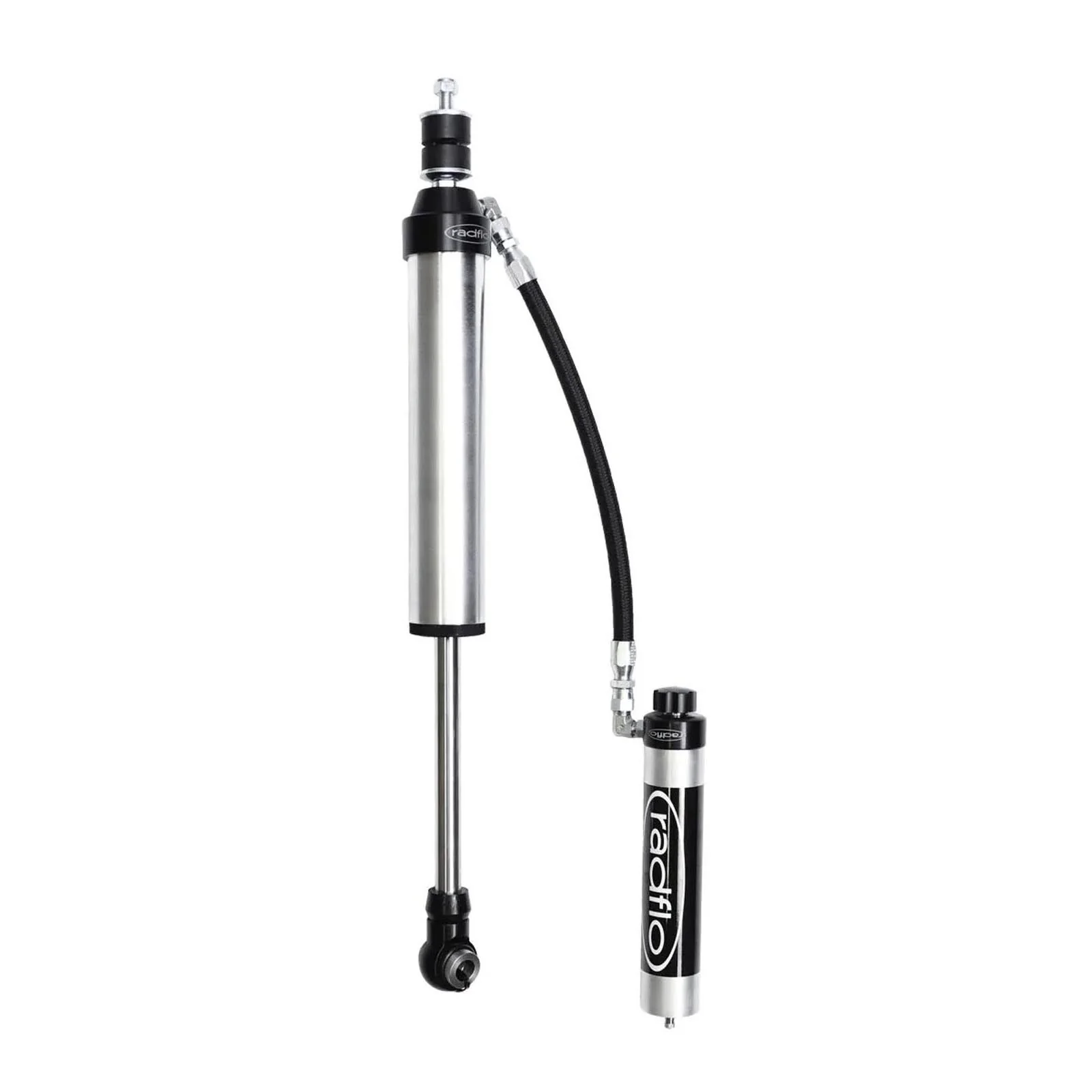 Radflo 2.5 600R Shocks w/Reservoir + Compression Adjuster Shocks for 2022 Toyota Tundra Rear