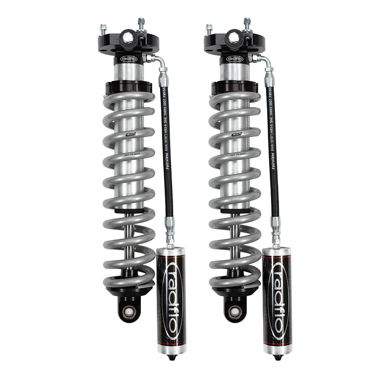 Radflo 2.5 Coilover Kit + Remote Reservoir for 2024-2025 Toyota Tacoma w/2.5" lift