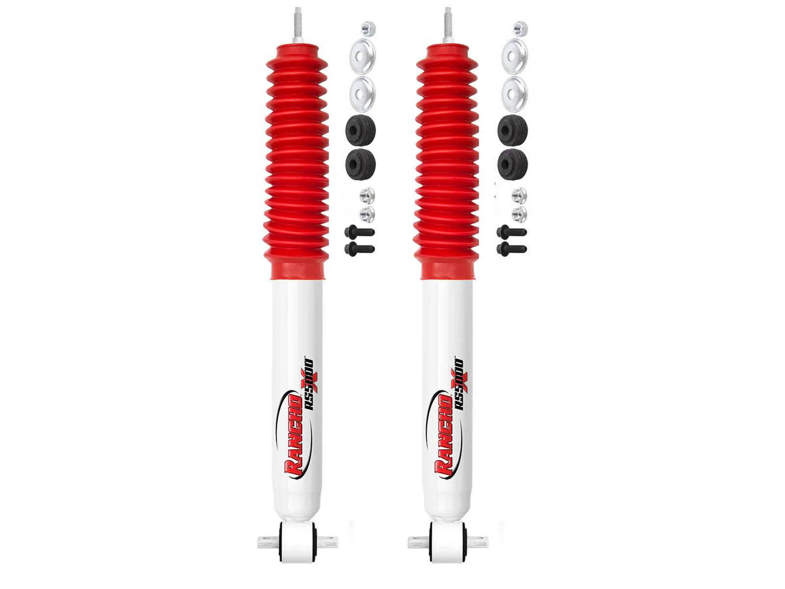 Rancho RS5000X Gas Shocks Front Pair for 1997-2001 Mercury Mountaineer 4WD AWD RWD - Image 2