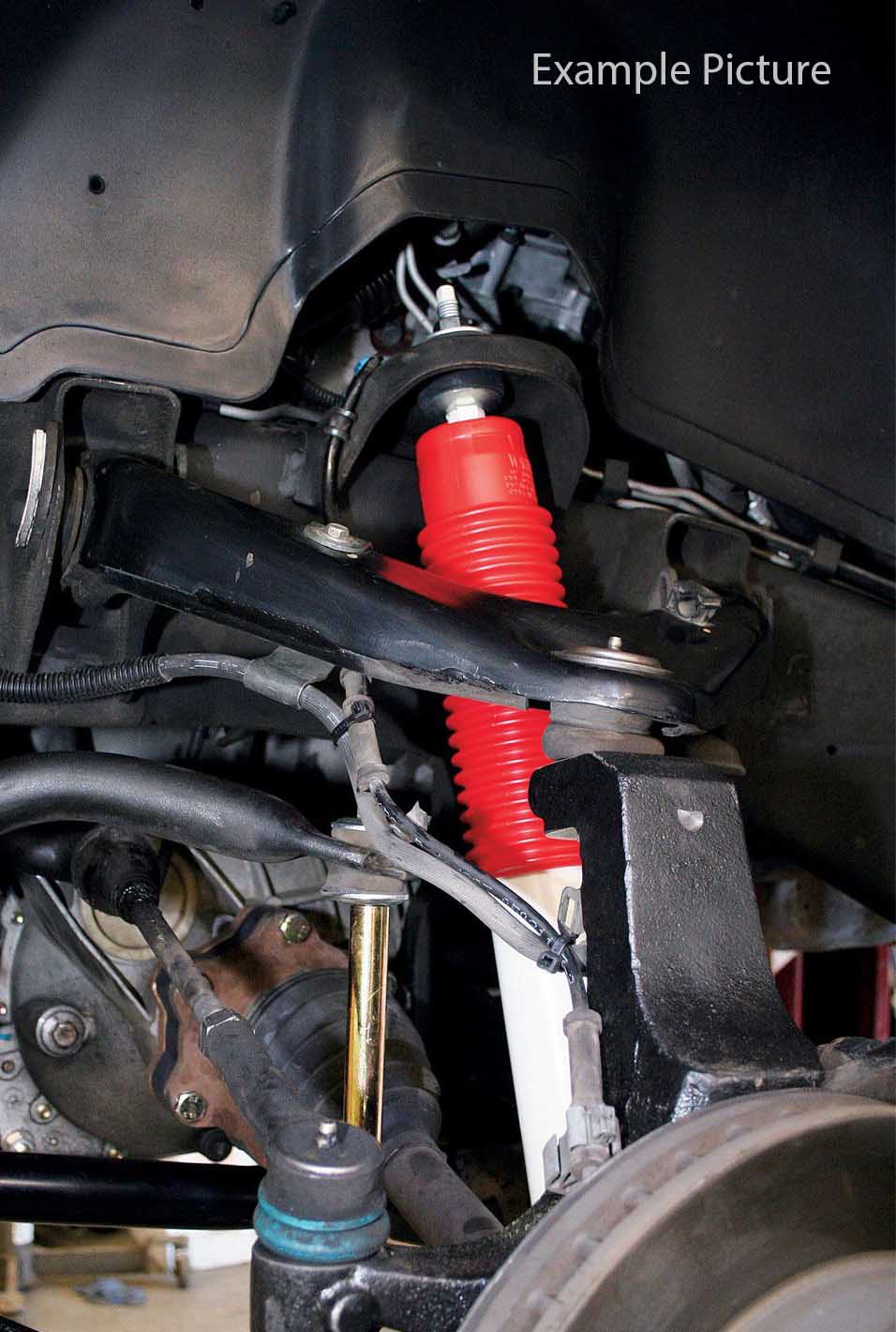 Rancho RS5000X Gas Shocks Set for 1996-2002 Toyota 4Runner 4WD RWD w/0" lift 6 Cyl - Image 4