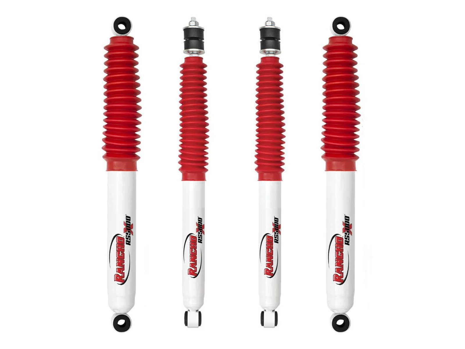Rancho RS5000X Gas Shocks Set for 1996-2006 Jeep Wrangler 4WD TJ LJ - Image 2