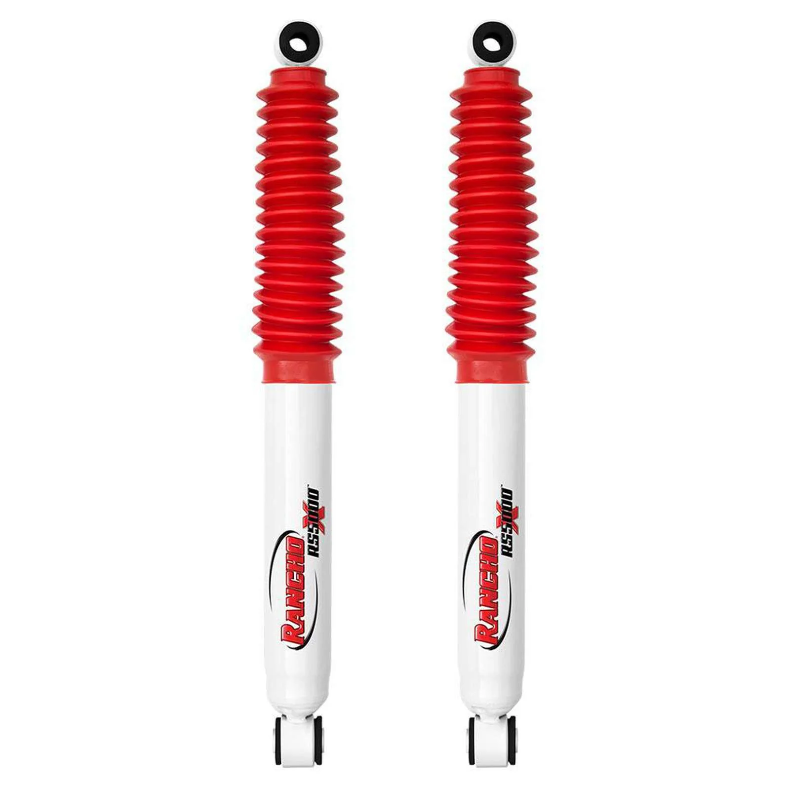 Rancho RS5000X Gas Shocks Set for 2004-2015 Nissan Titan 4WD w/0" lift