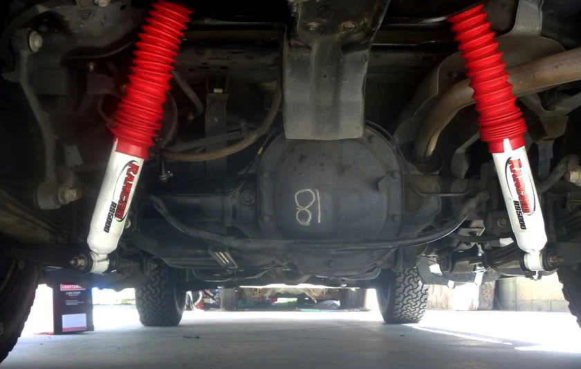 Rancho RS5000X Gas Strut Front Pair for 2007-2013 GMC Sierra 1500 4WD RWD w/0" lift - Image 5