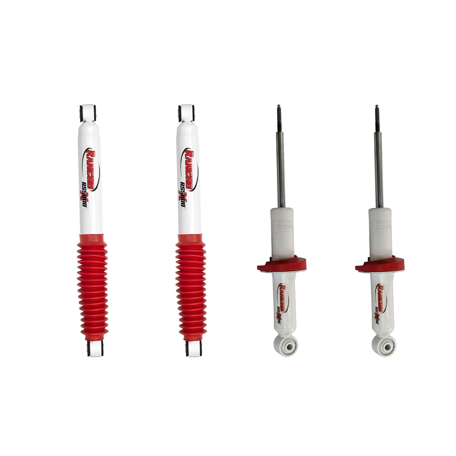 Rancho RS5000X Gas Strut & Shocks Set for 2015-2022 GMC Canyon 4WD RWD w/0" lift