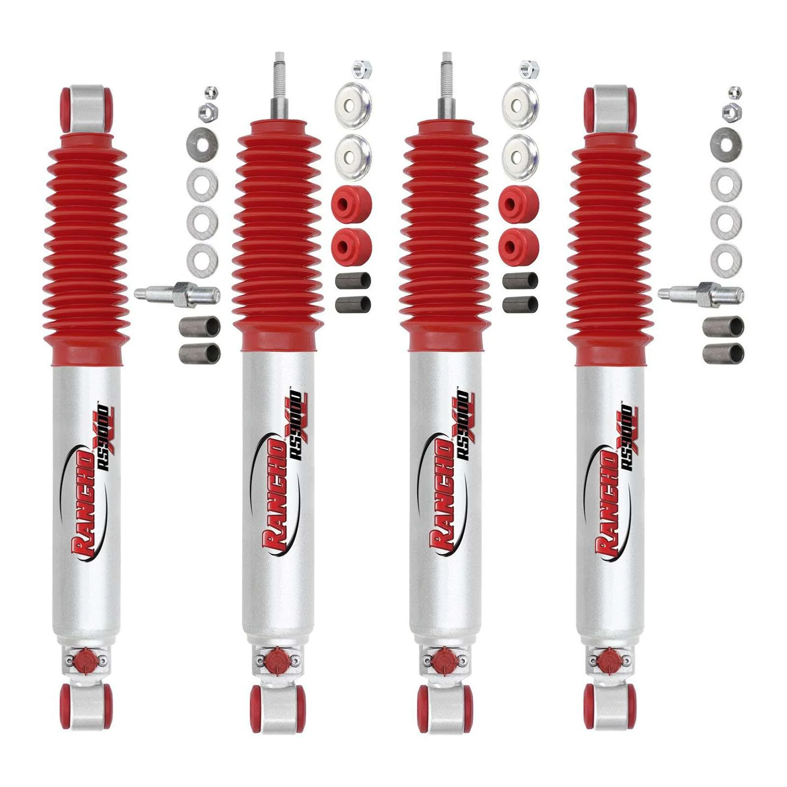 Rancho RS9000XL Adjustable Shocks Set for 1986-1995 Jeep Wrangler 4WD YJ 2.5" Rear - Image 2