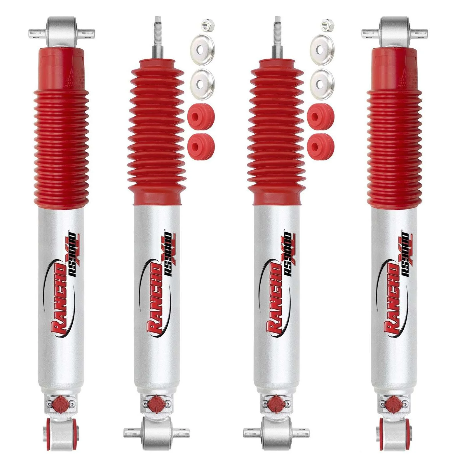 Rancho RS9000XL Adjustable Shocks Set for 1996-2006 Jeep Wrangler 4WD TJ LJ - Image 3