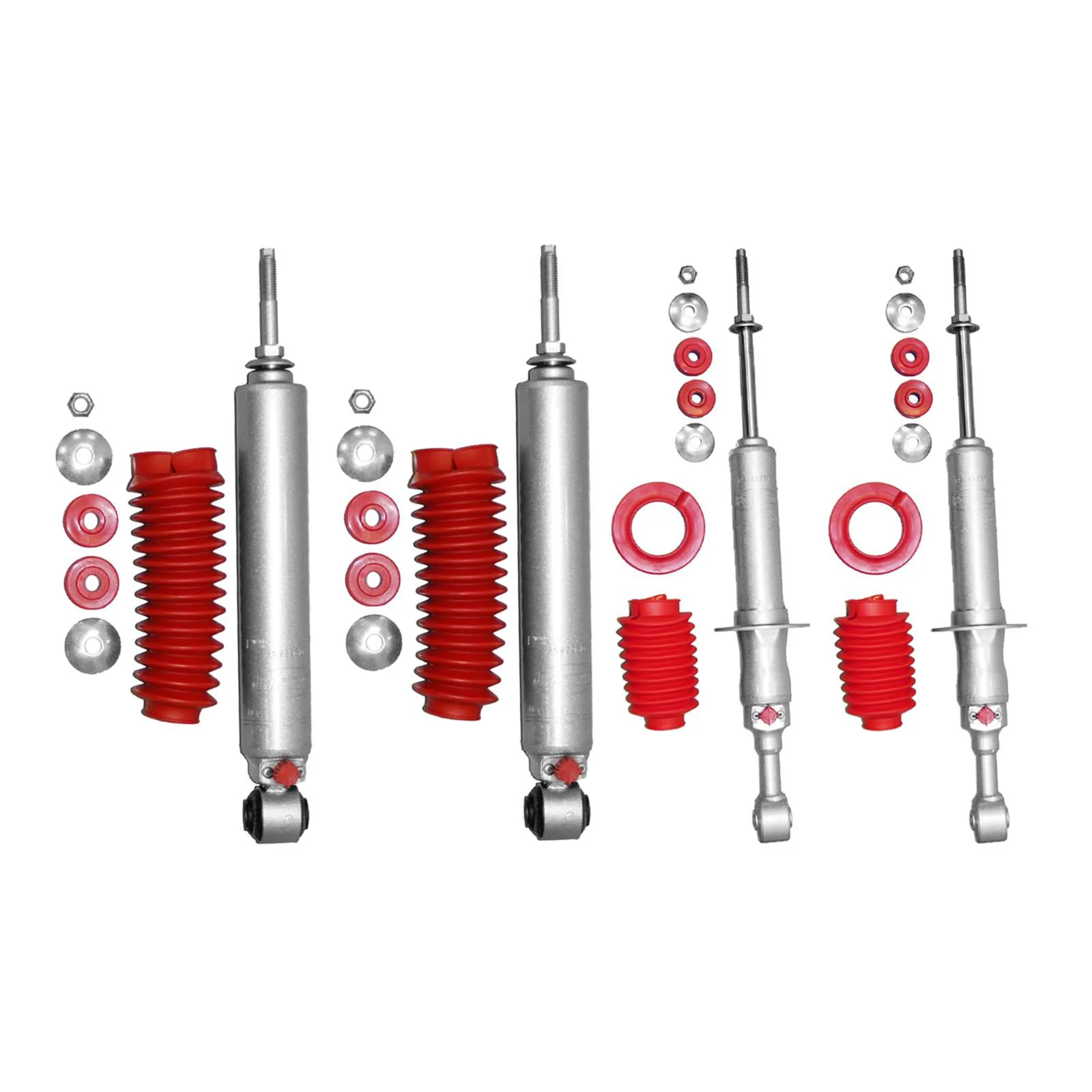 Rancho RS9000XL Adjustable Strut Set for 2007-2014 Toyota FJ Cruiser 4WD RWD w/0" lift