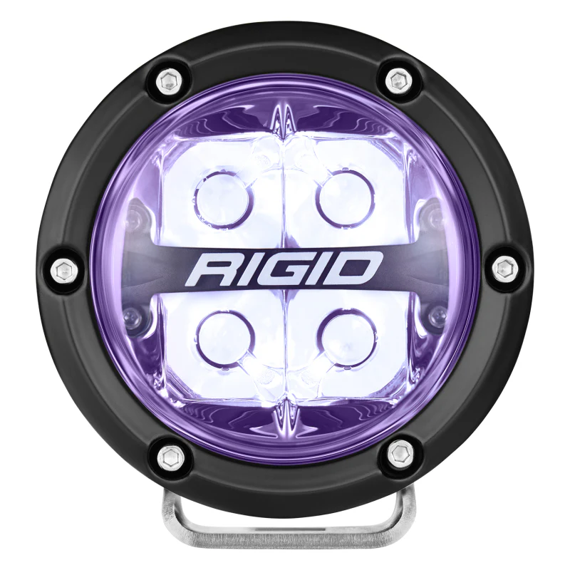 Rigid Industries 360-Series 4in LED Off-Road Spot Beam - RGBW (Pair) - Image 10
