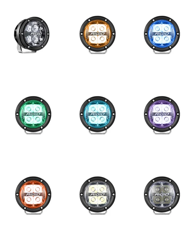 Rigid Industries 360-Series 4in LED Off-Road Spot Beam - RGBW (Pair) - Image 8