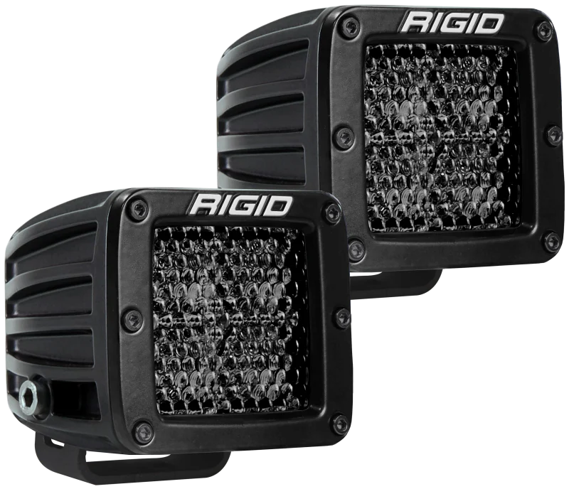 Rigid Industries D Series PRO Midnight Edition - Spot - Diffused - Pair - Image 4