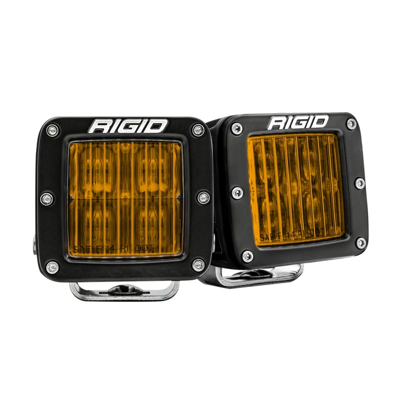 Rigid Industries D-Series PRO SAE Fog Yellow Pair - Image 2