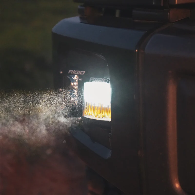 Rigid Industries D-Series SAE Fog Yellow/White Pair - Image 3