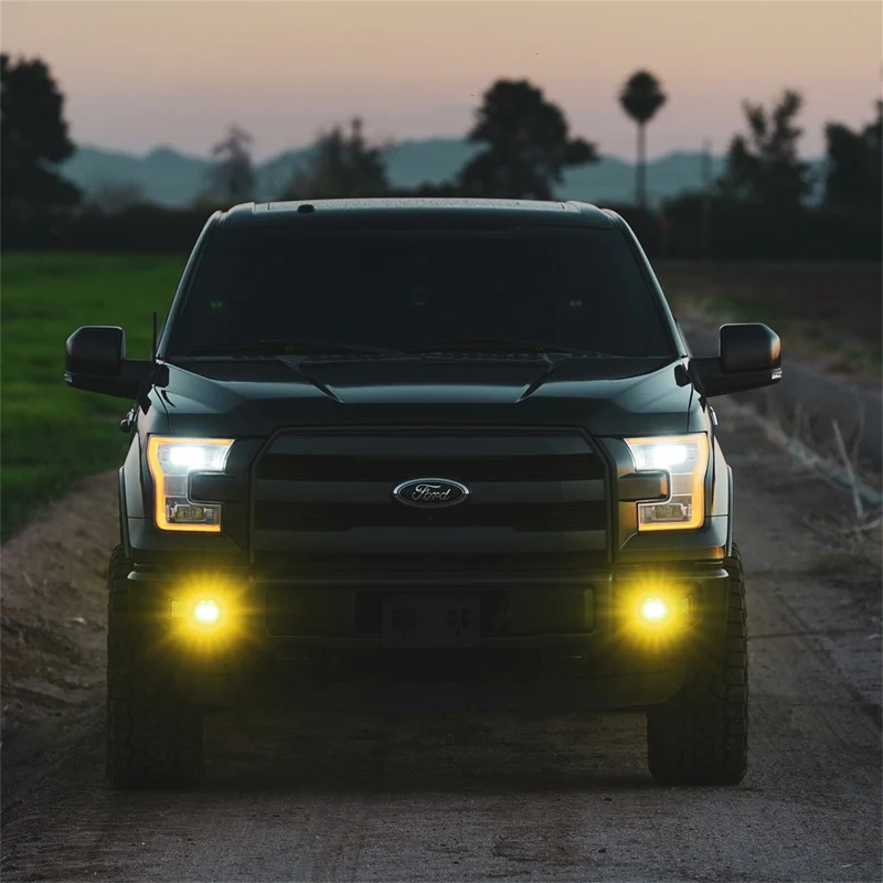Rigid Industries D-Series SAE Fog Yellow/White Pair - Image 4