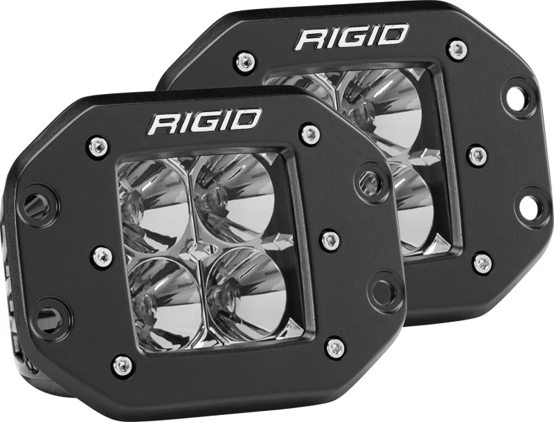 Rigid Industries Dually - Flush Mount - Flood - Set of 2 - Image 2