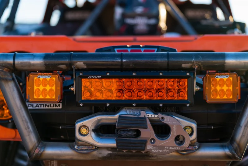 Rigid Industries Protective Polycarbonate Cover - Dually/D2 - Yellow - Image 5