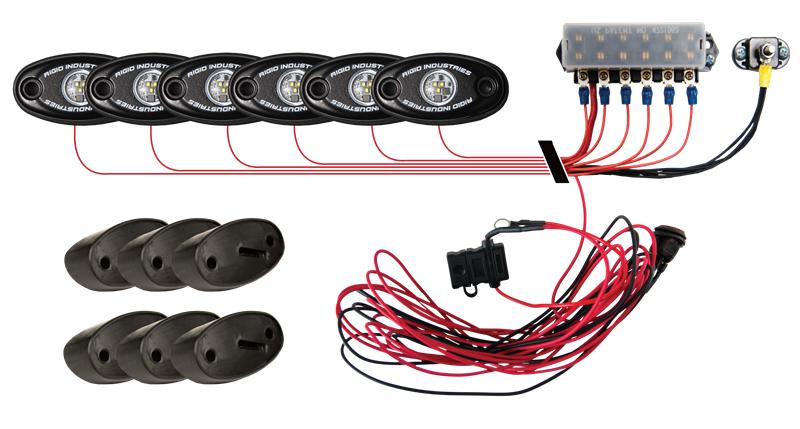 Rigid Industries Rock Light Kit- Cool White (4 lights) - Image 4