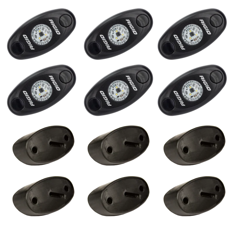Rigid Industries Rock Light Kit- Cool White (6 lights) - Image 7