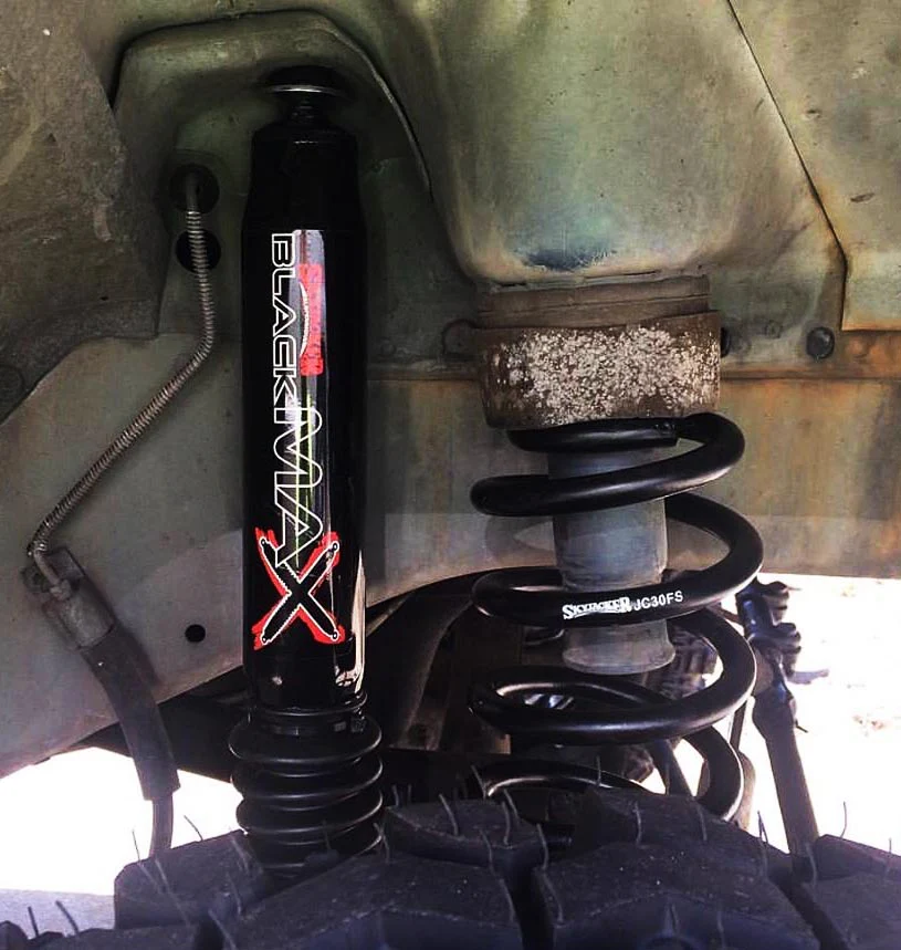 Skyjacker Black MAX Hydro Shocks Set for 1974-1988 Jeep J20 4WD - Image 3