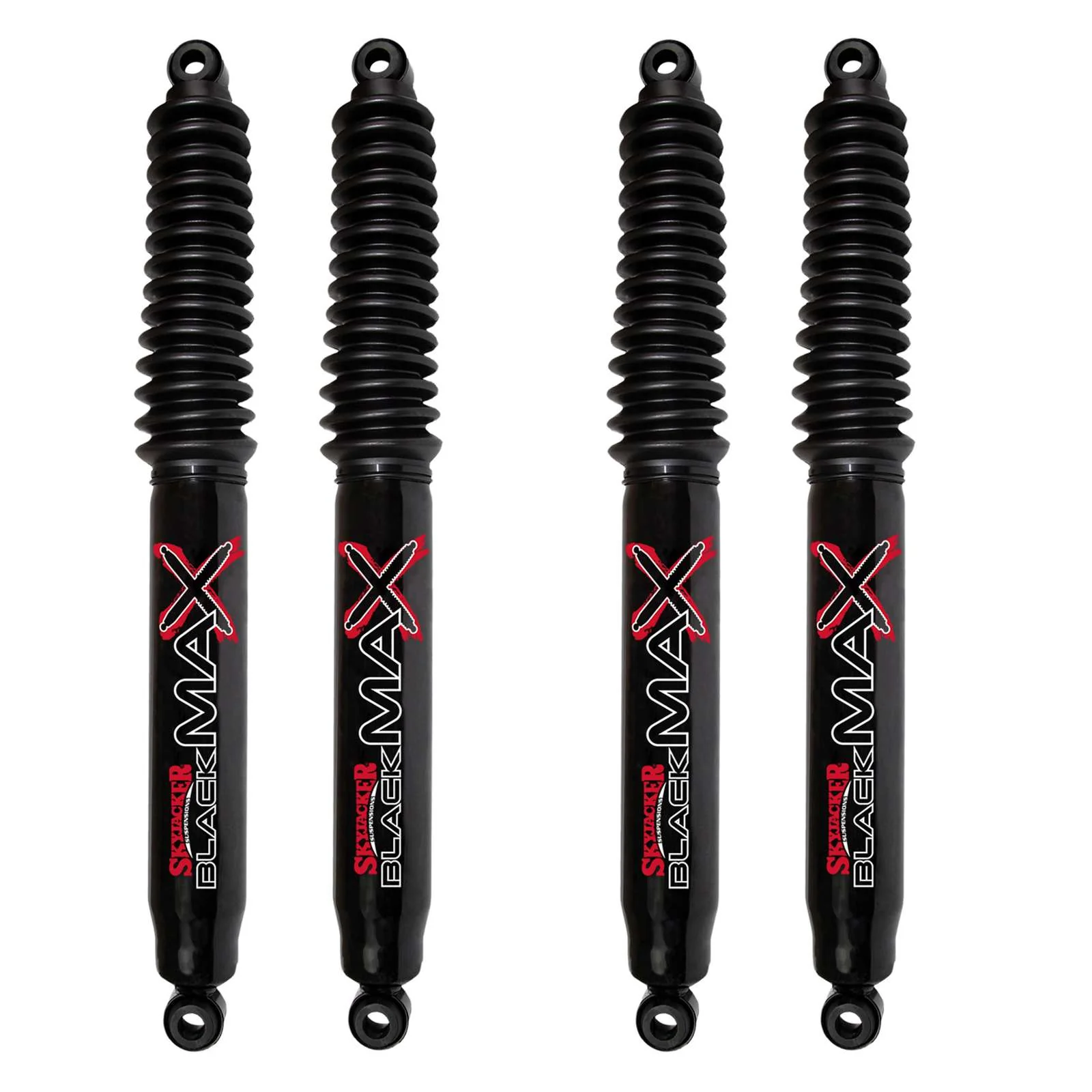 Skyjacker Black MAX Hydro Shocks Set for 1987-1997 Ford F250 4WD
