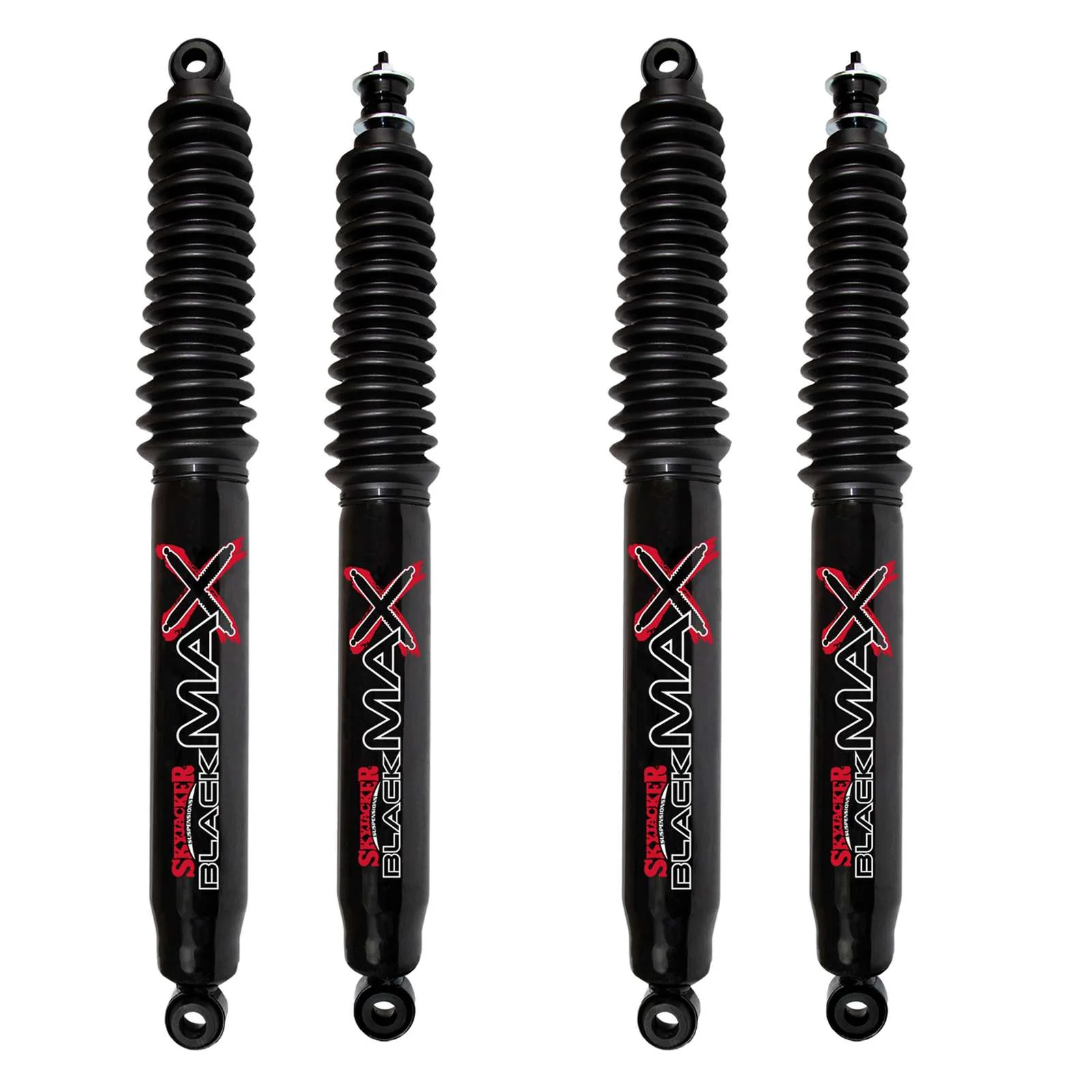 Skyjacker Black MAX Hydro Shocks Set for 2001-2010 Chevrolet Silverado 2500 HD 4WD - Image 5