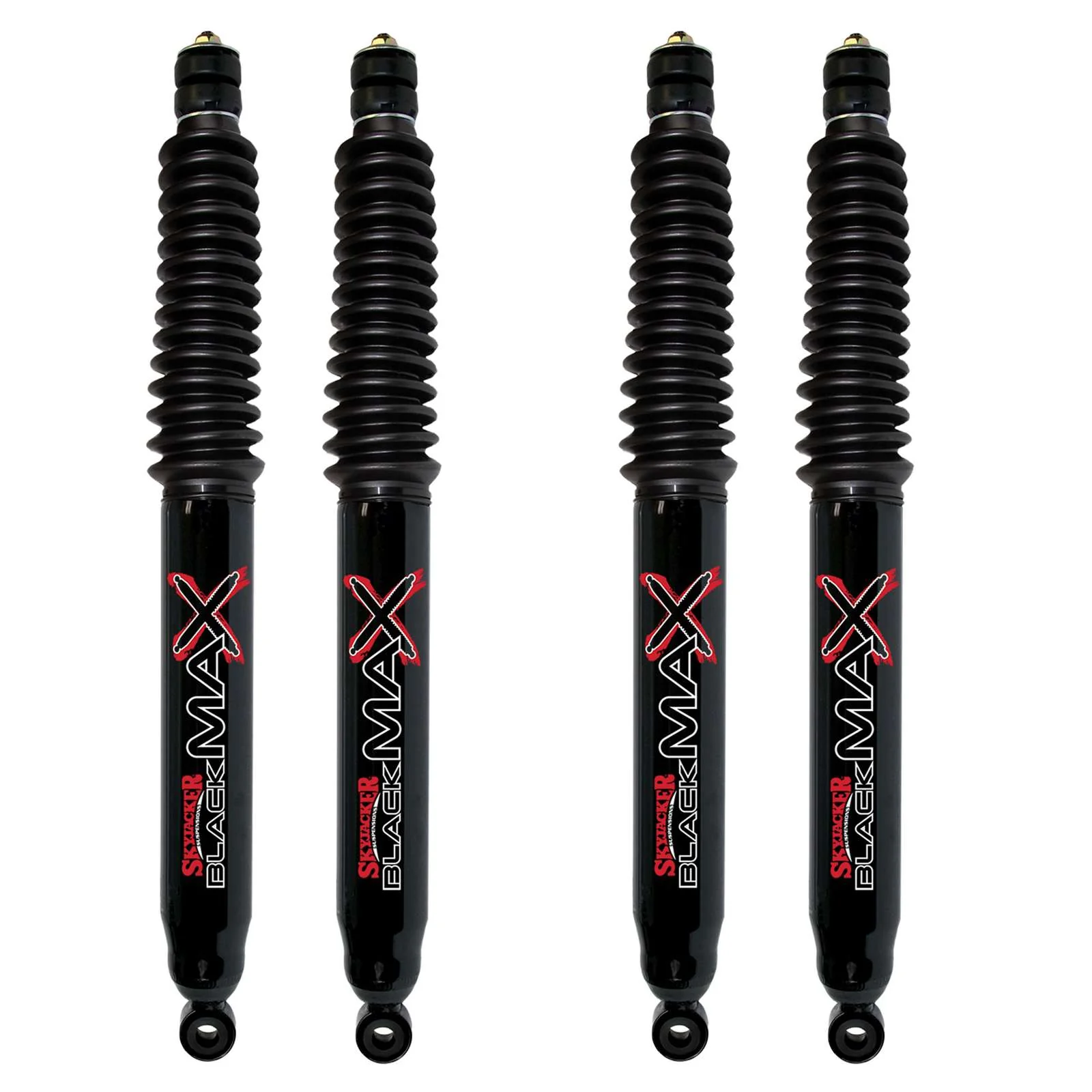 Skyjacker Black MAX Hydro Shocks Set for 2014-2021 Dodge Ram 2500 4WD - Image 5