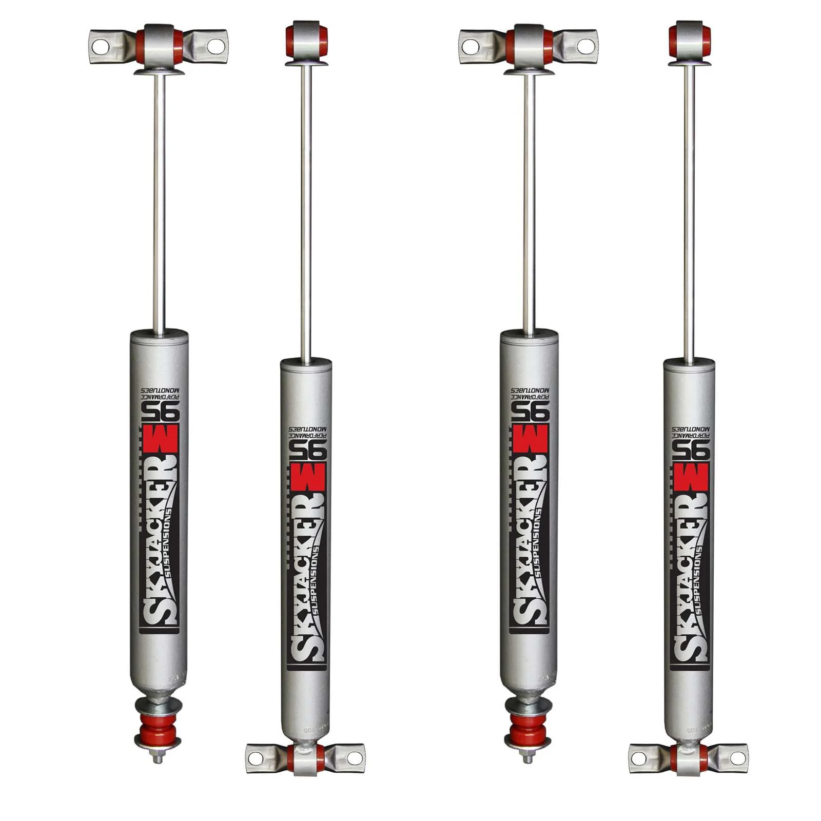 Skyjacker M95 Monotube Gas Shocks Set for 1984-2001 Jeep Cherokee Sport 4WD RWD XJ - Image 3