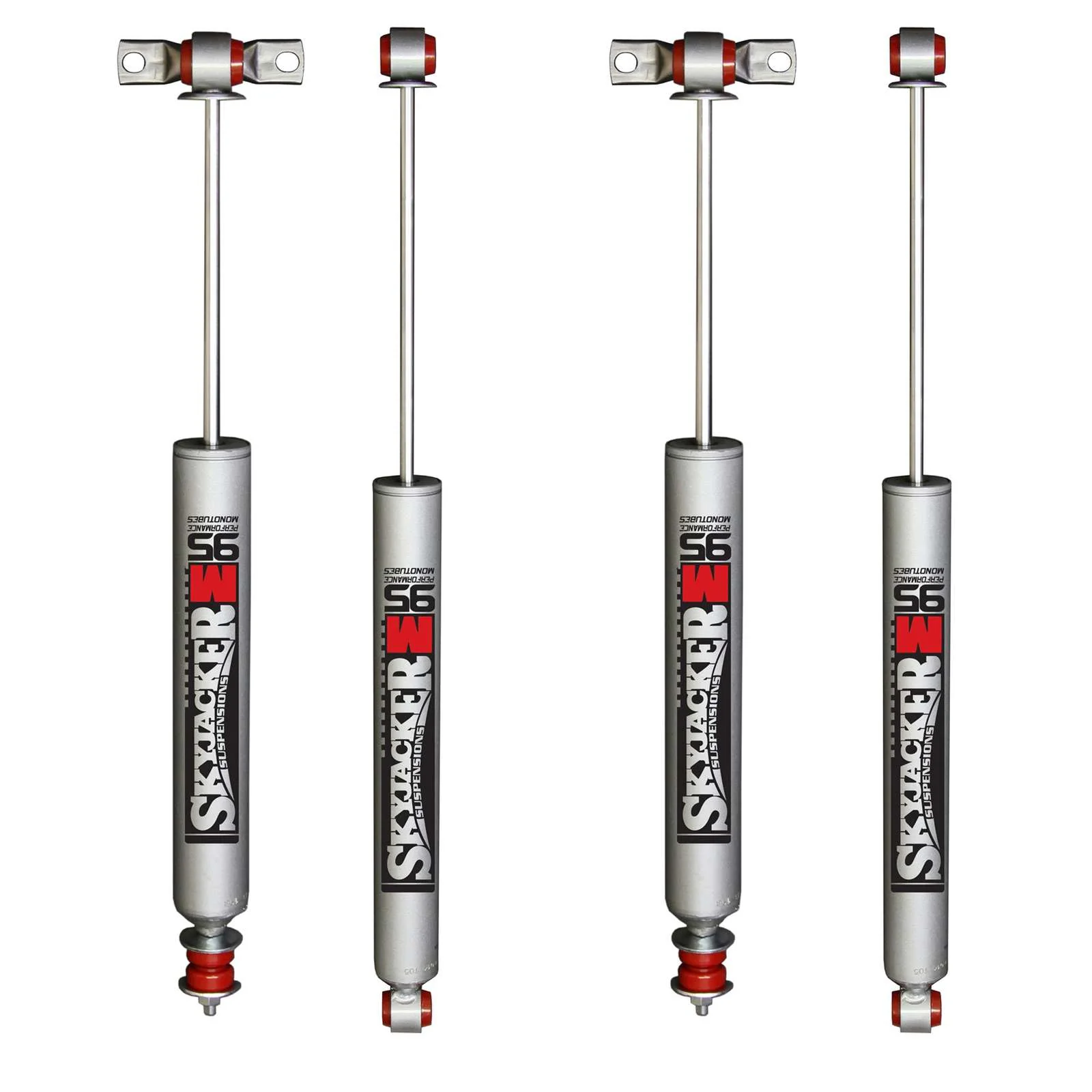Skyjacker M95 Monotube Gas Shocks Set for 1986-1992 Jeep Comanche 4WD RWD MJ - Image 3