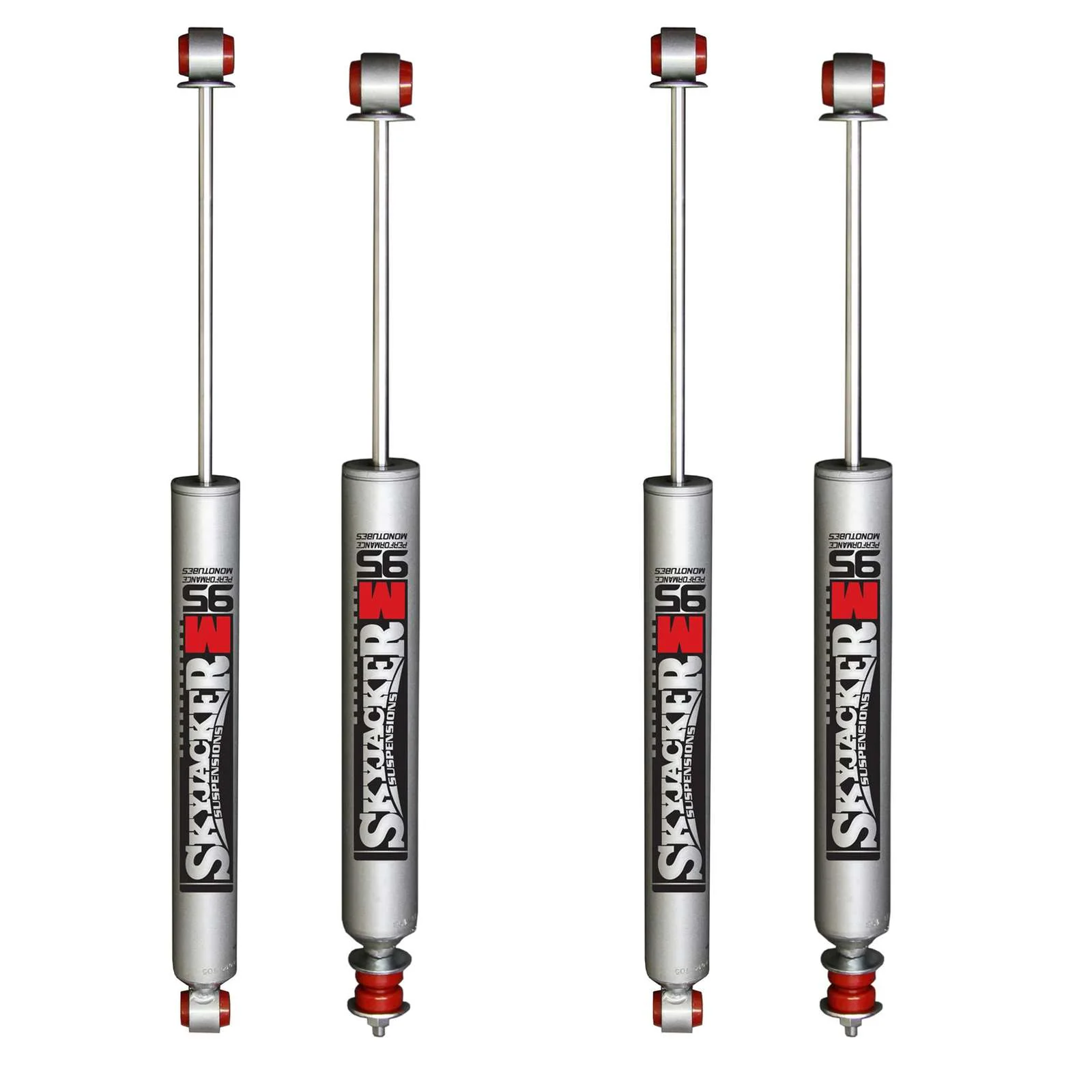 Skyjacker M95 Monotube Gas Shocks Set for 2001-2010 Chevrolet Silverado 2500 HD 4WD - Image 3