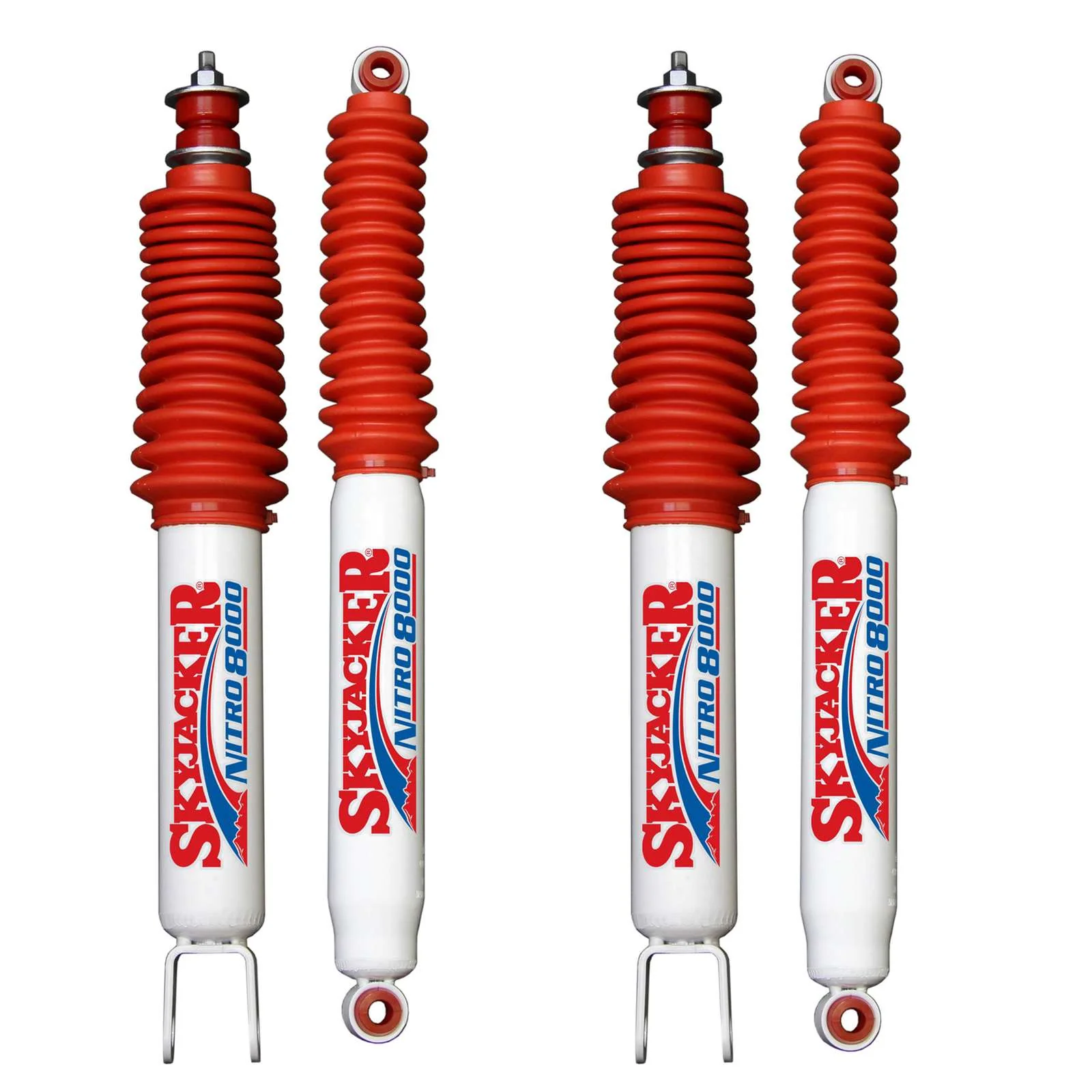 Skyjacker N8000 Nitrogen Gas Shocks Set for 2000-2006 GMC Yukon XL 1500 4WD - Image 3