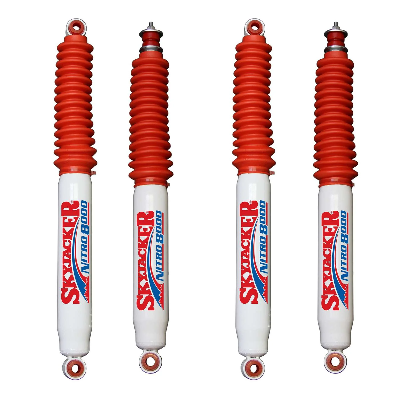Skyjacker N8000 Nitrogen Gas Shocks Set for 2001-2010 Chevrolet Silverado 3500 HD 4WD - Image 5