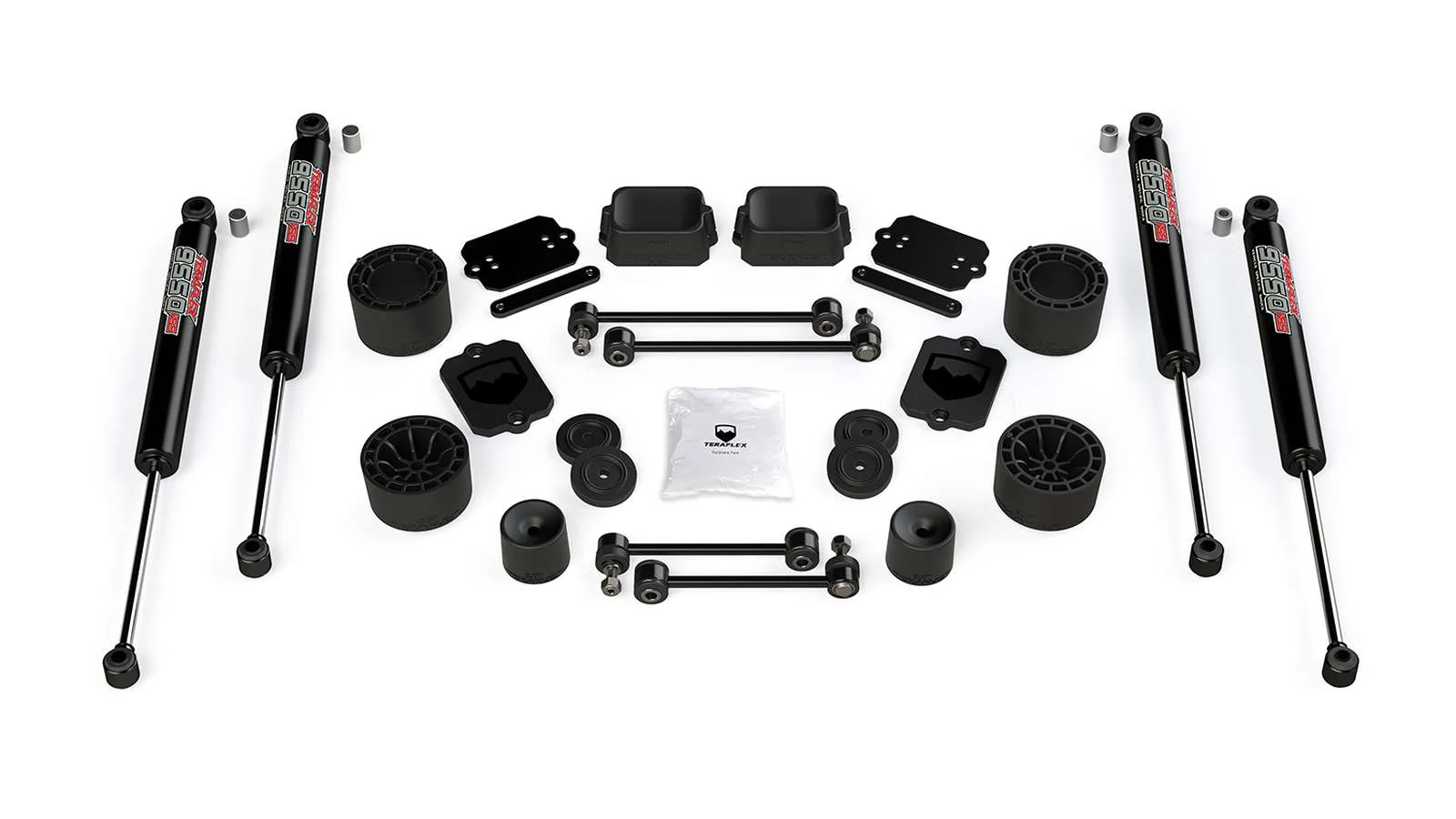 Teraflex 2.5" Performance Spacer Lift Kit w/ 9550 VSS Shocks Kit for 2018-2022 Jeep Wrangler JL 4WD - Image 2