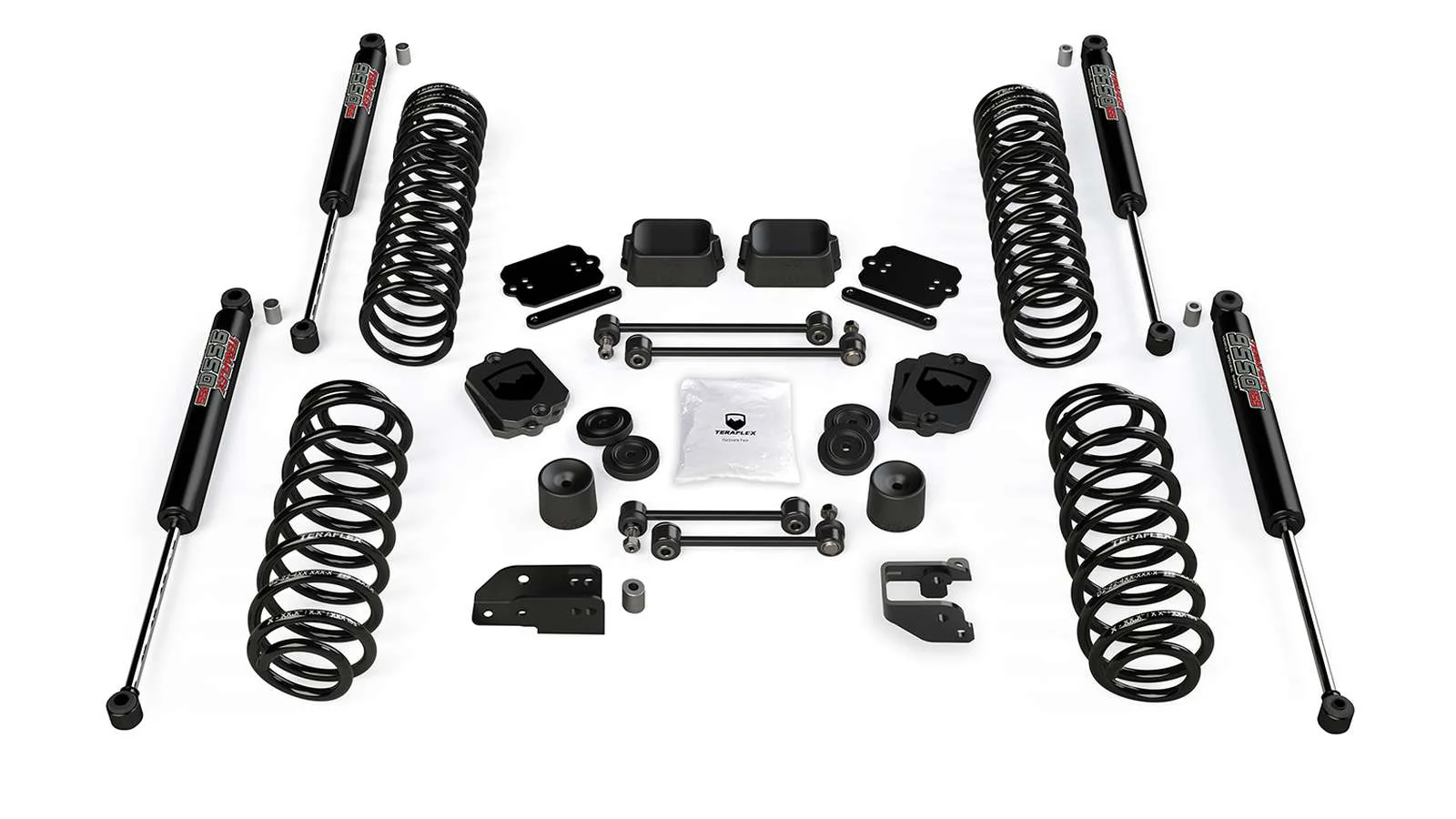 Teraflex 3.5" Lift Kit w/ 9550 VSS Twin Tube Shocks for 2018-2024 Jeep Wrangler JL 4WD - Image 2