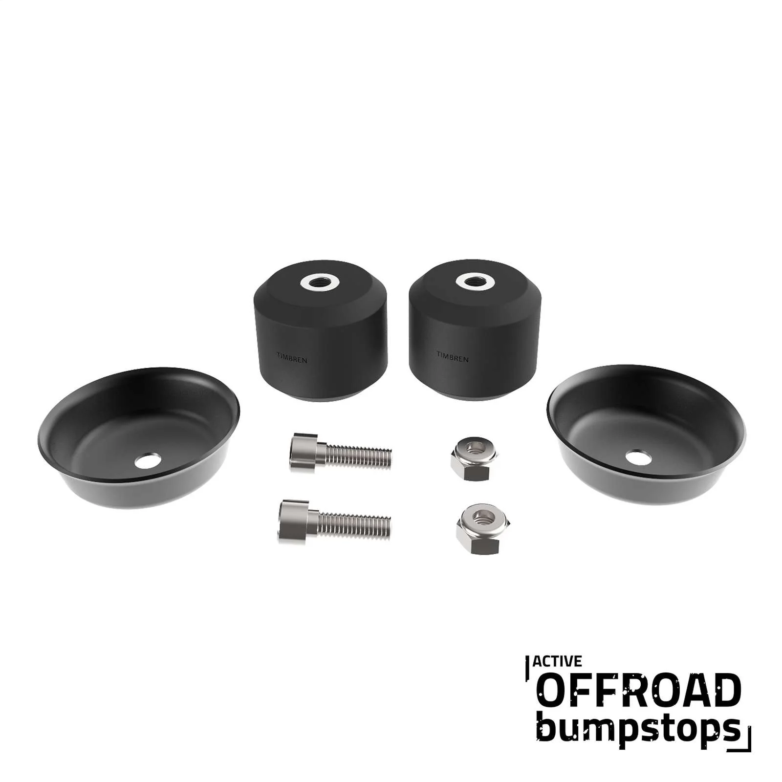 Timbren Active Off Road Front Bump Stop Pair for 1980-2011 Toyota Land Cruiser