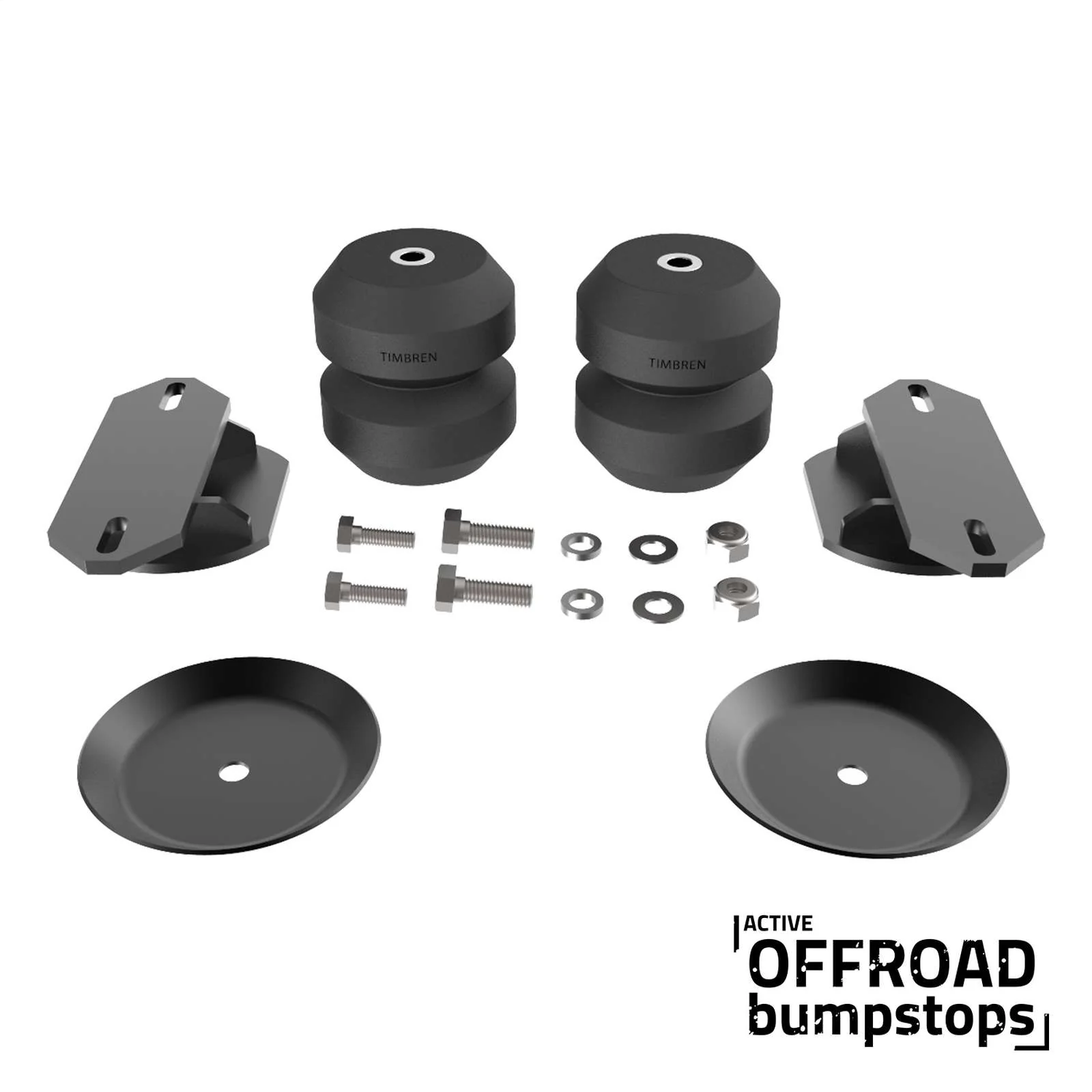 Timbren Active Off Road Front Bump Stop Pair for 1990-1997 Toyota Land Cruiser