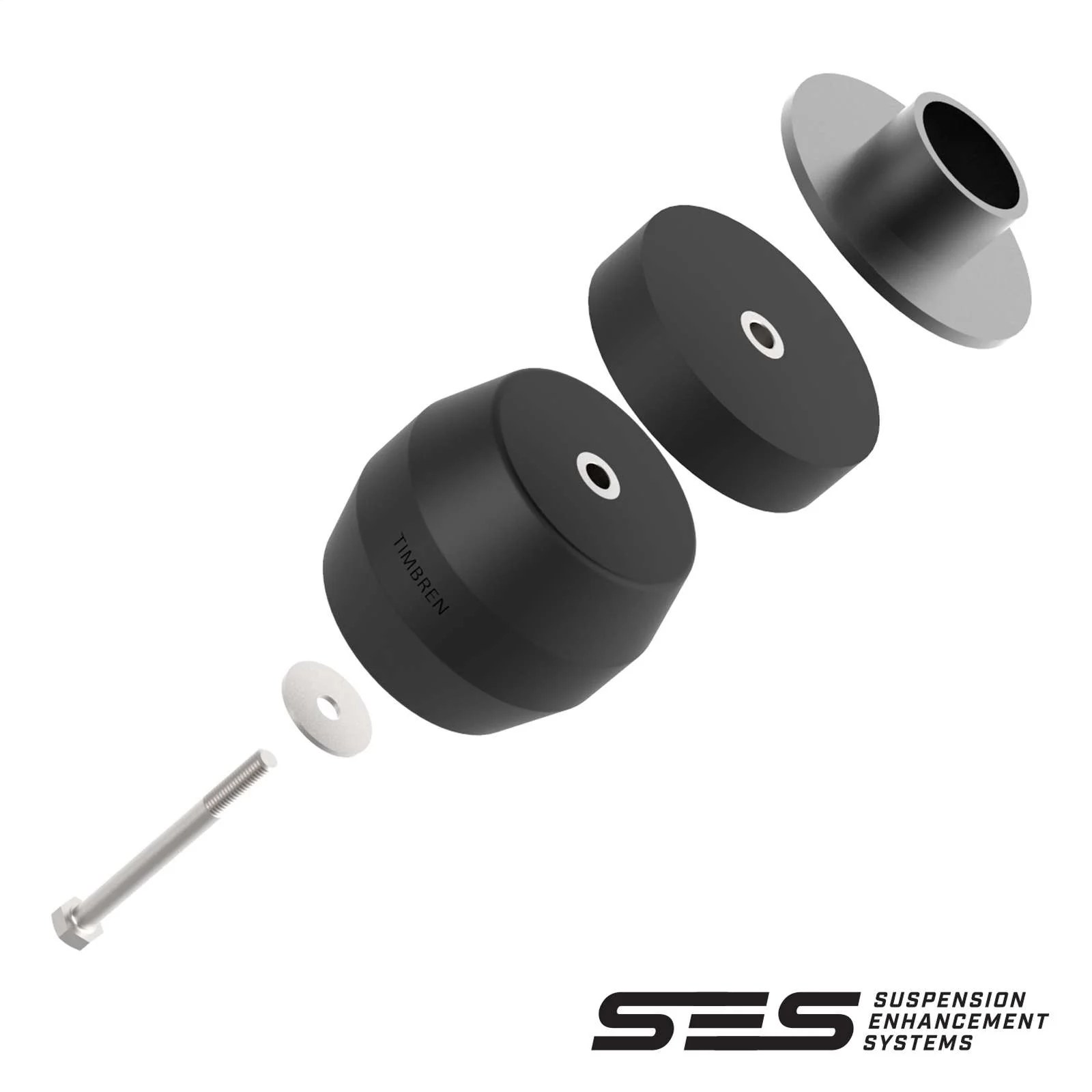 Timbren Suspension Enhancement System Rear Kit for 2022 Chevrolet Silverado 1500 LTD 4WD RWD